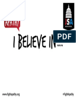 I Believe in Poster