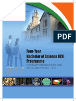 Iisc Ug Brochure