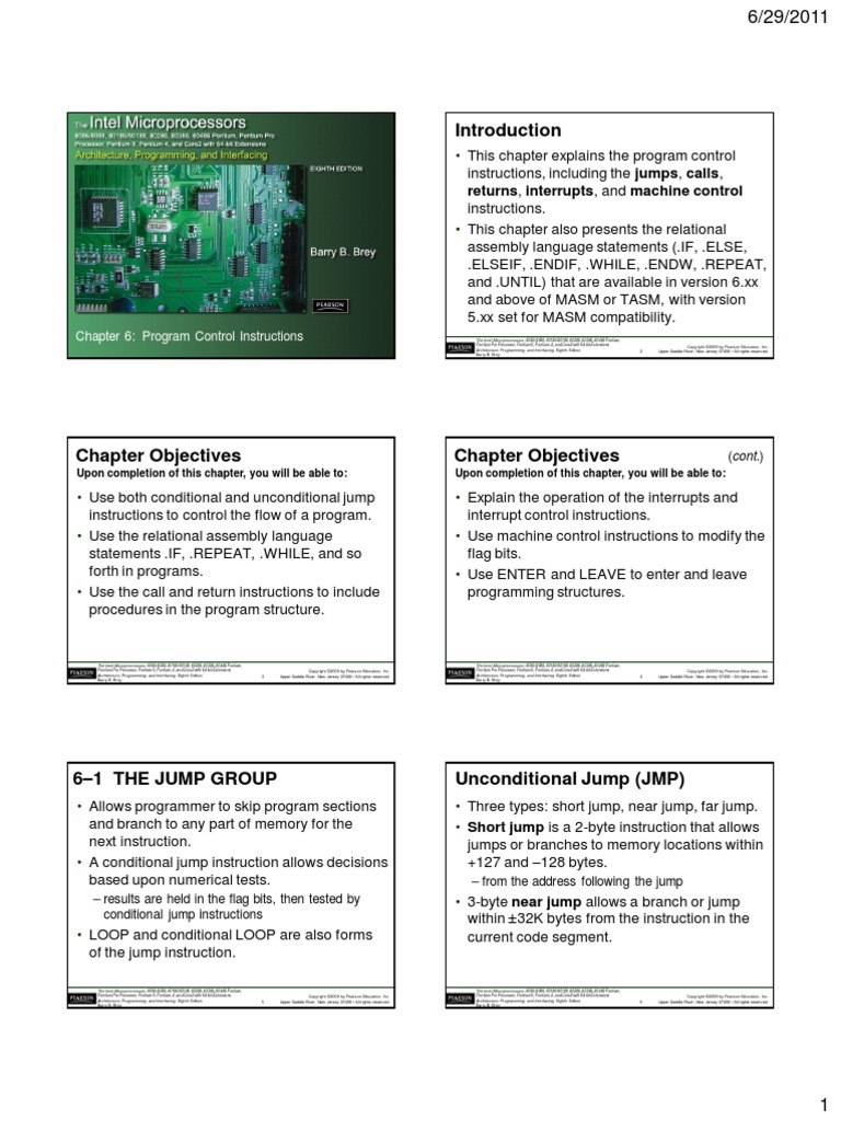 Chapter 6 Microprocessor 8086 PDF | PDF | 64 Bit Computing ...