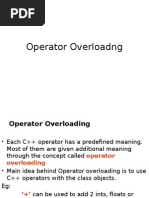 Operator Overloadng