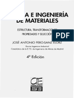 Ciencia e Ingenieria de Los Materiales