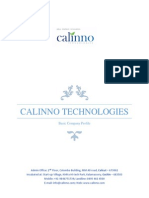 Basic Company Profile Calinno Technologies Calicut and Cochin