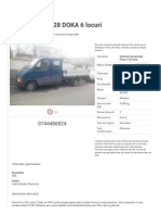 Vehicule Comerciale Volkswagen Craiova 2001 3800 EUR - Autovit