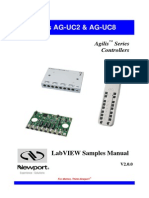 AG-UC2-UC8 - LabVIEW Samples Manual