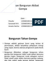 Kerusakan Bangunan Akibat Gempa