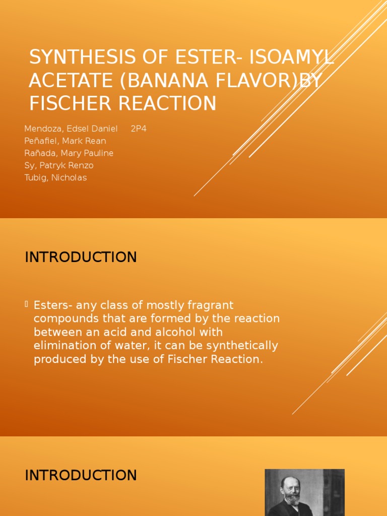 Synthesis of banana flavor 08 image