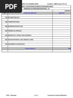 BOQ - GVK Bio Campus Additional Work-Package-IA