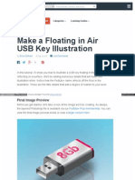 Make a Floating in Air Usb Key