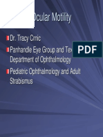 Understanding Ocular Motility and Strabismus Exams