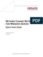 Netwrix Change Notifier for Windows Server Quick-Start Guide