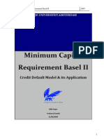 Minimum Capital Requirement Basel II - Credit Default Model and Its Application PDF