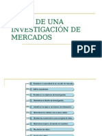 Fases de La Investigacion de Mercados (N2)