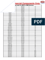 MCC SMD Marking Codes