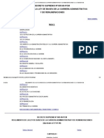 Reglamento de La Ley de Bases de La Carrera Administrativa y de Remuneraciones - D. S PDF