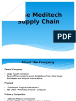 Meditech Case Supply Chain