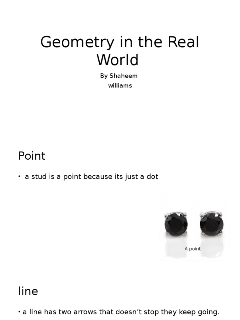 Geometry in The Real World | PDF