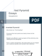 Inverted Pyramid Essays