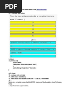 Declarations and Access Control