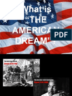 What is the American Dream? Equality, Freedom and Opportunity