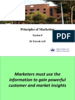 Principles of Marketing: Session 8 DR Farrah Arif