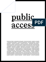 David Horowitz Public Access