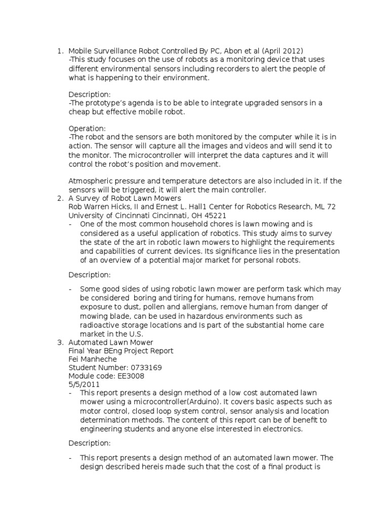 RRL | PDF | Robot | Robotics