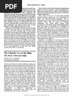 Steinmetz Superiority of Precritical Exegesis | PDF | Exegesis