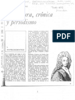 Literatura, Cronica y Periodismo - Anibal Ford