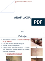 Curs 14 - Anafilaxia