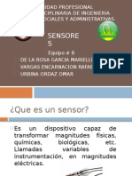 Tipos de Sensores