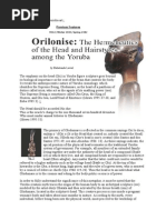 7306597 Yoruba Head and Hairstyle in Yoruba Art Haardracht