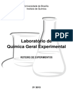 Quimica Geral Experimental - 2-2013