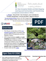 People, Parks and Clouds: How Innovative Mobile and Web-Mapping Technologies Are Empowering Local Communities and Transforming Chimpanzee Conservation in Africa