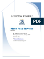 Company Profile Kleen Asia Services