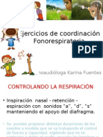 Ejercicios de Coordinación Fonorespiratoria