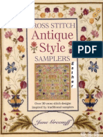 Cross Stitch Antique Style Samplers by Jane Greenoff