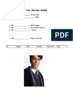 Tom Riddle's Fact File