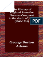 Adams - The History of England 1066-1216
