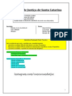 Edital Esquematizado - Tribunal de Justiça de Santa Catarina