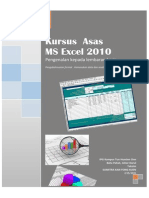 Kursus Asas MS Excel 2010