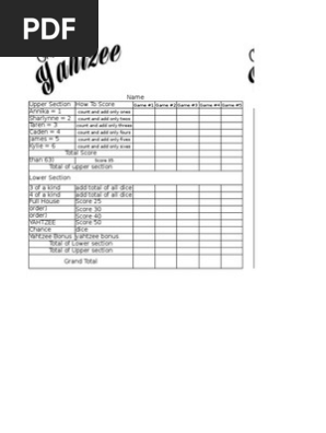 Grand Yahtzee