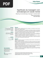 Massagem c Aormaterapia Em Saude Mental