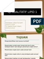 Uji Kualitatif Lipid 1