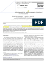 Efficient Tension Stiffening Model For Concrete FEM