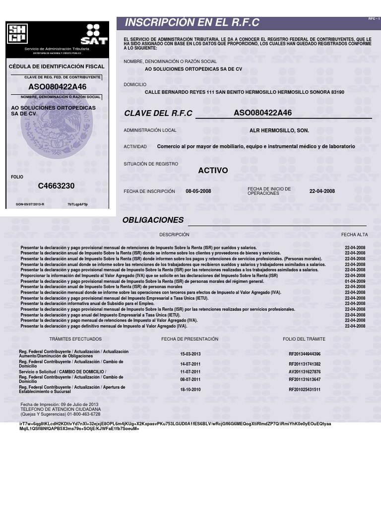 Cedula de identificacion fiscal pdf impuesto sobre la renta impuestos