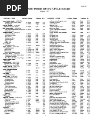 Cpdl Catalog Pdf