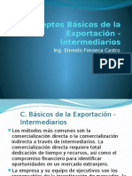 Conceptos Básicos de La Exportación - Intermediarios