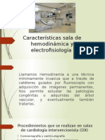 Caracteristicas Sala de Hemodinamia