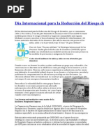 Prevencion desastres