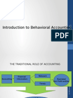 Chapter 1 - Introduction To Behavioral Accounting